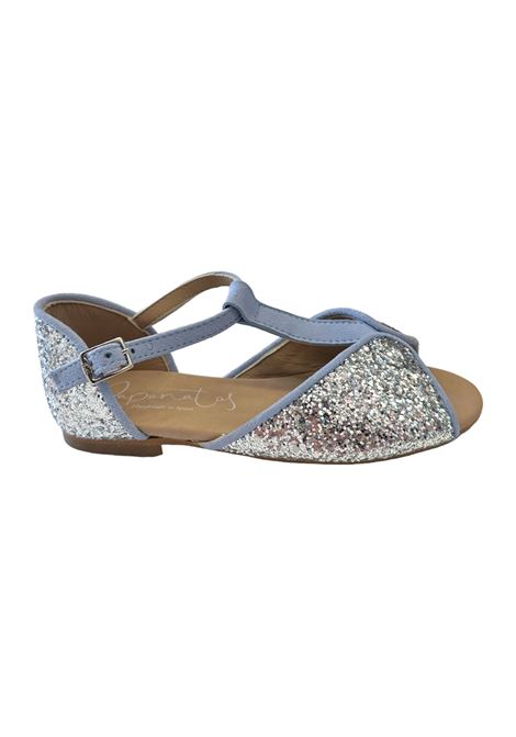 Sandali glitter ELI 1957 | 40102AGBLUE FOG